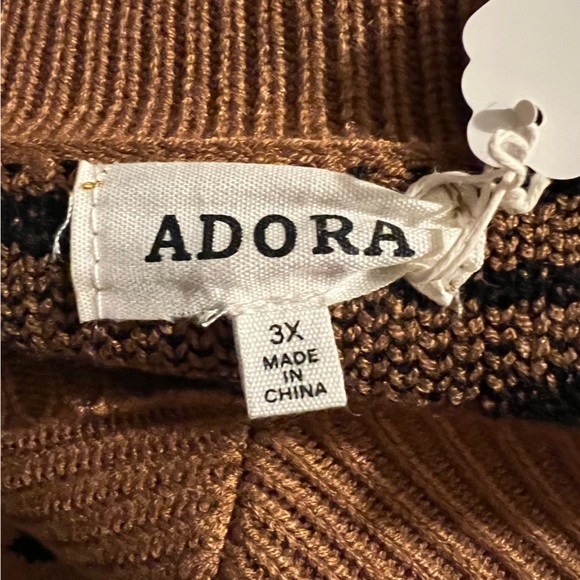 Adora leopard print v neck sweater, plus size 3X, NWT
Super soft - Picture 3 of 4